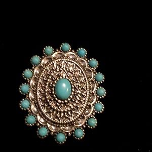 Faux Turquoise Ring